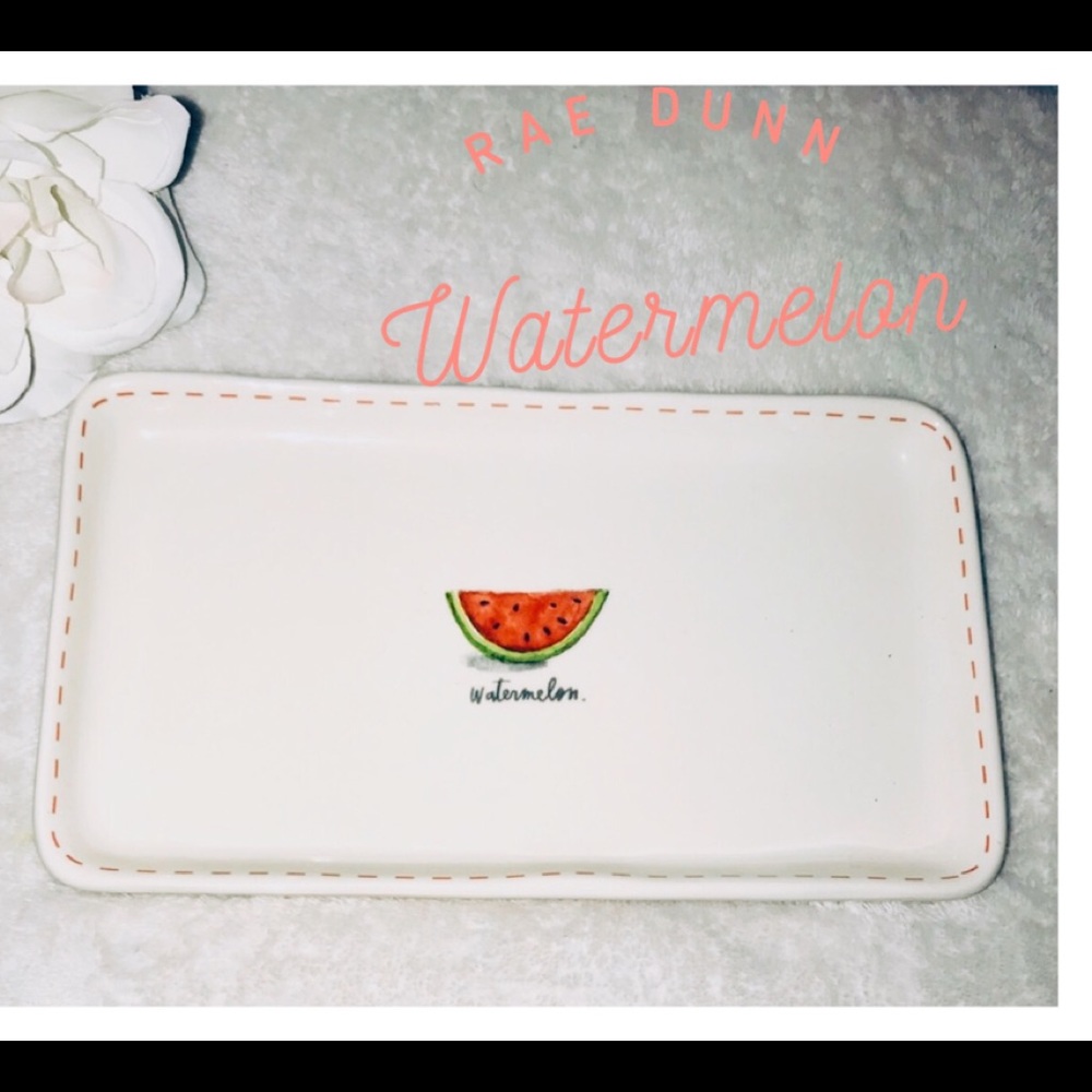 Rae Dunn WATERMELON Tray